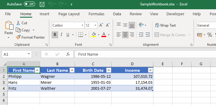 xml to spreadsheet converter