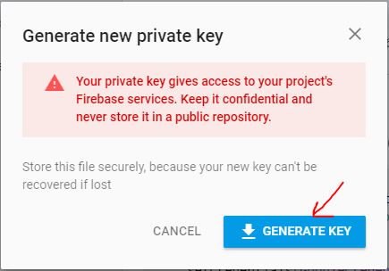 Download the Private Key